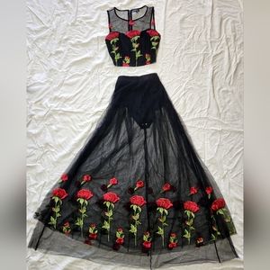 MATCHING Top & Skirt Size Medium